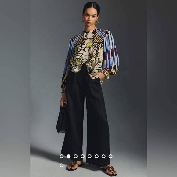 Bl-nk Miranda Peasant Blouse XXSP - Picture 1 of 8